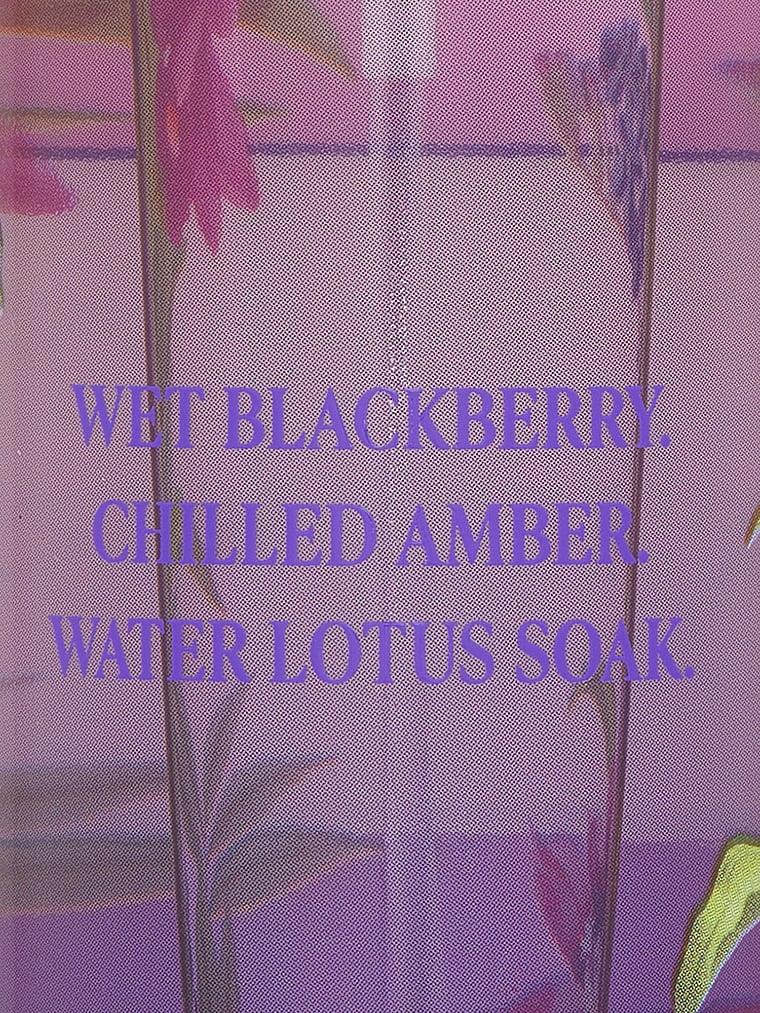 Blackberry Bite Vücut Spreyi arka görünümü