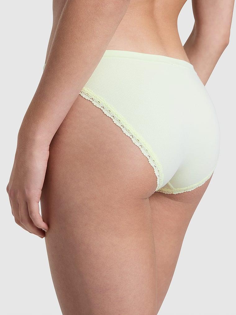 Pink No Show Bikini Panty arka görünümü