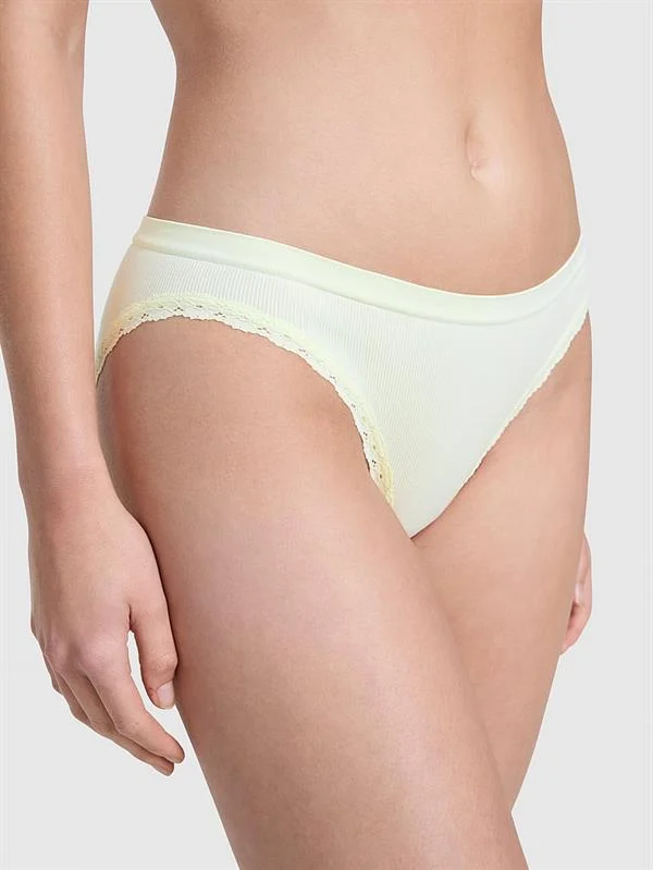 Pink No Show Bikini Panty