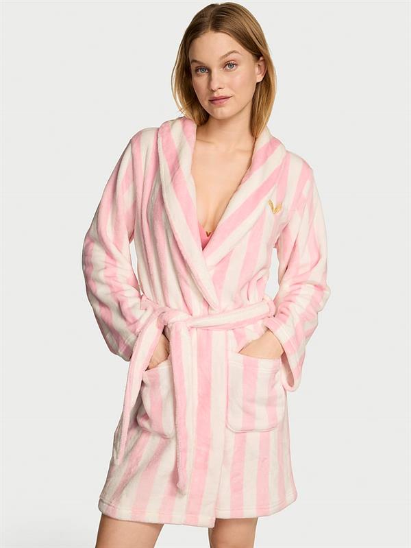 Kısa Cozy Sabahlık