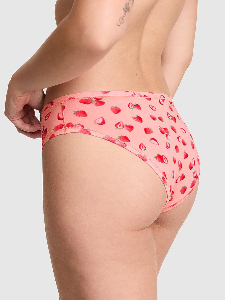 Pink Pamuklu Cheeky Kulot arka görünümü