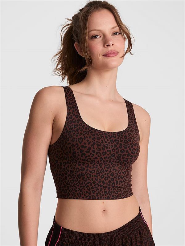 Pink Relay Longline Sporcu Sütyeni