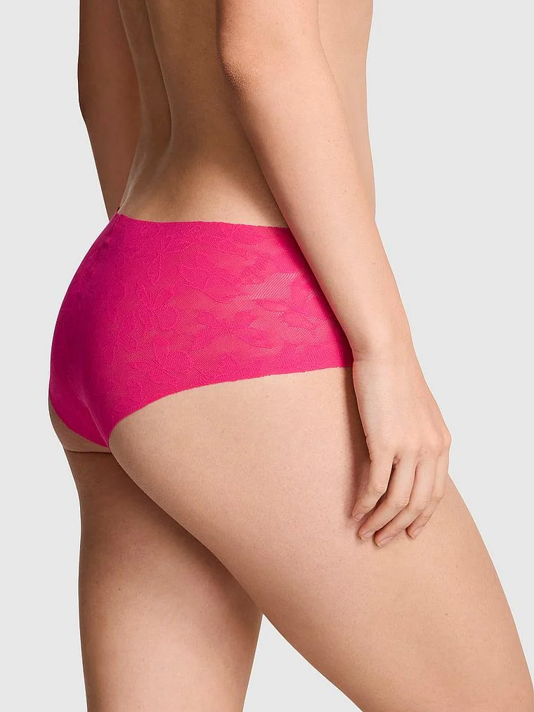 Pink Lazer Kesim Cheeky Kulot arka görünüm