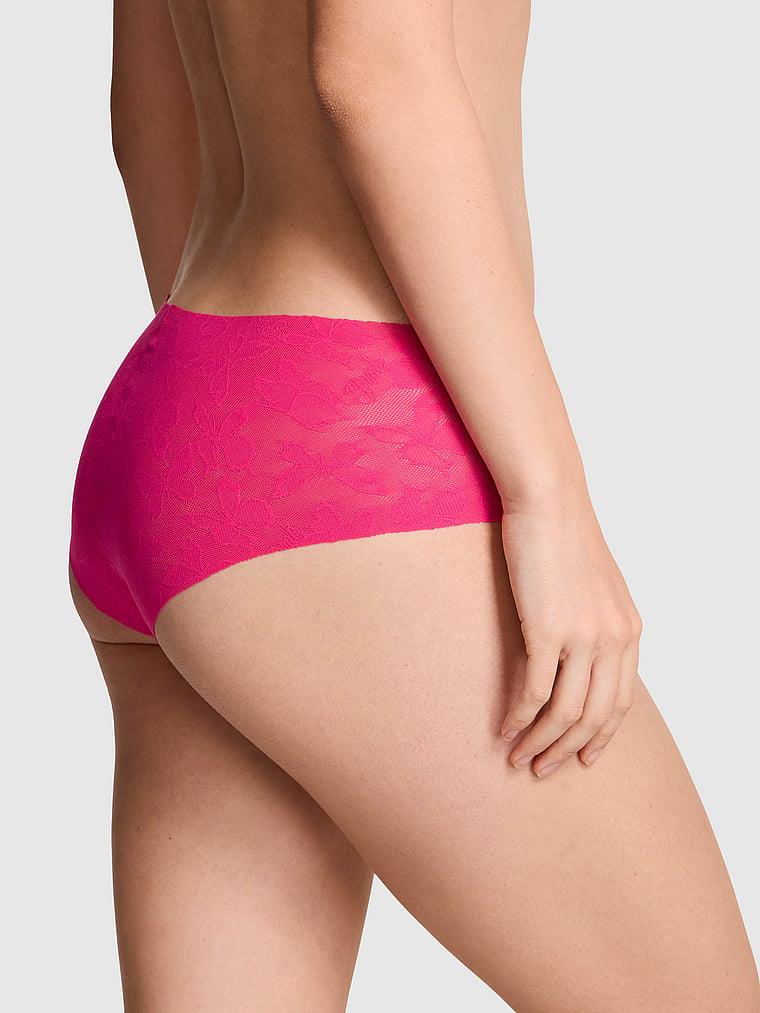 Pink Lazer Kesim Cheeky Kulot arka görünümü