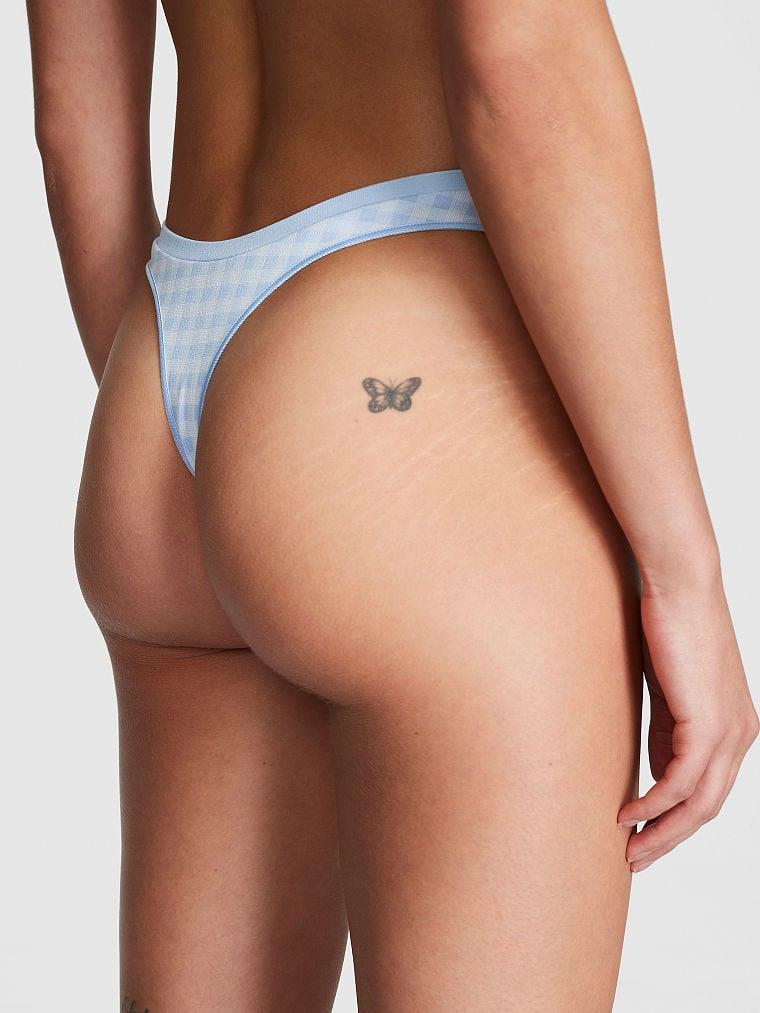Pink Seamless Hiphugger Kulot arka görünümü