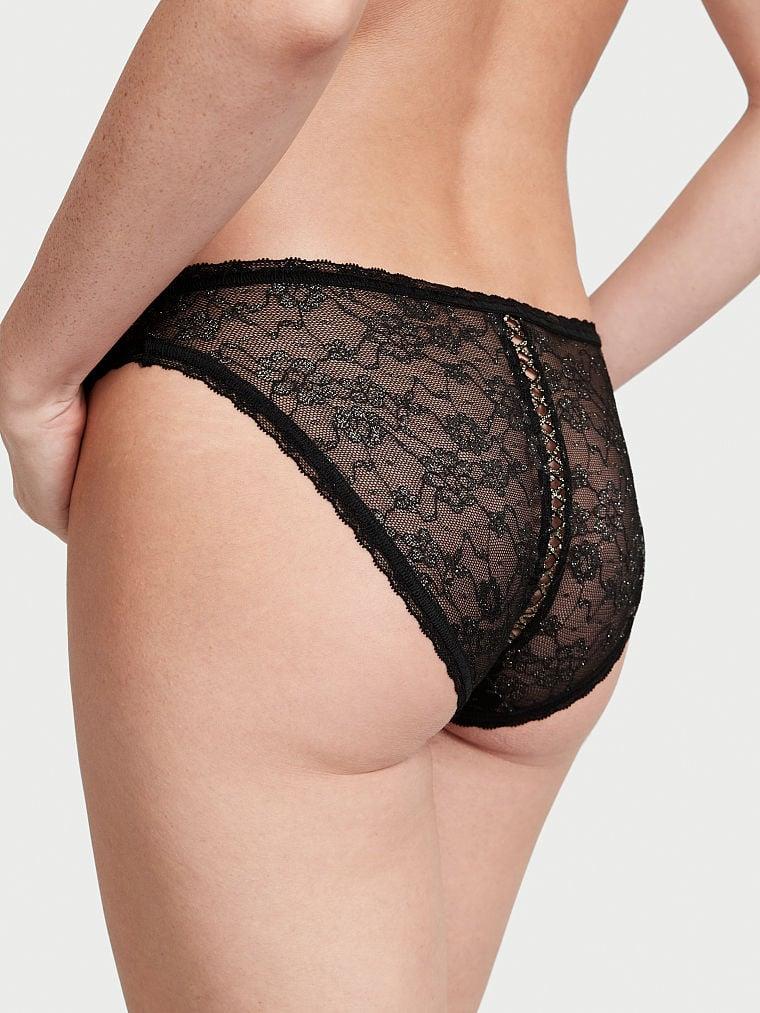 Işıltılı Dantelli Bikini Kulot arka görünüm