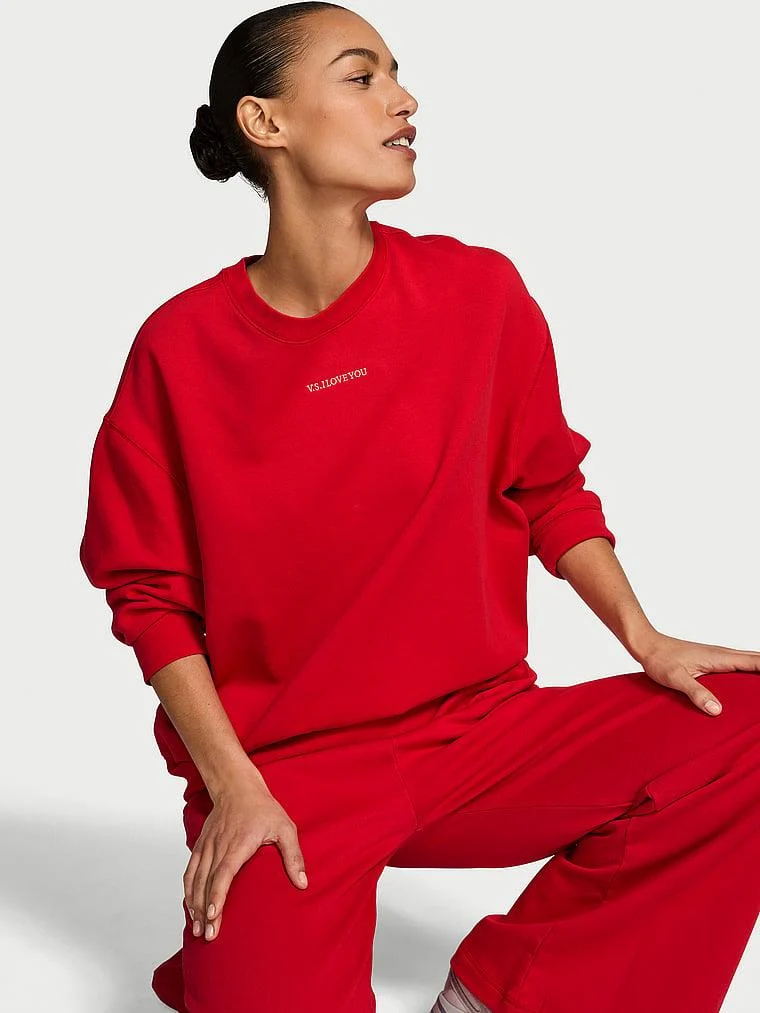 Effortless Yuvarlak Yaka Sweatshirt arka görünüm