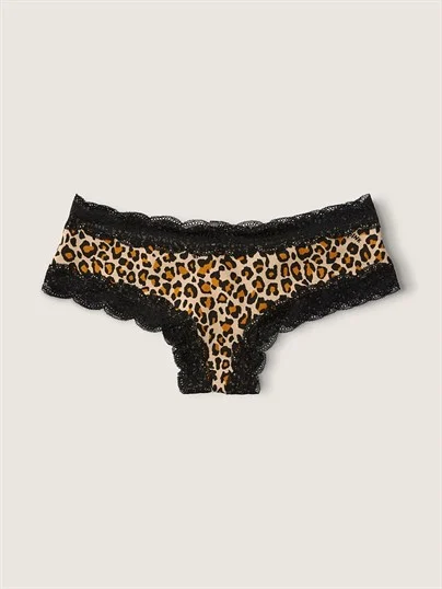 Victorias S Secret Pink Dantel Kenarli Cheekster Kulot