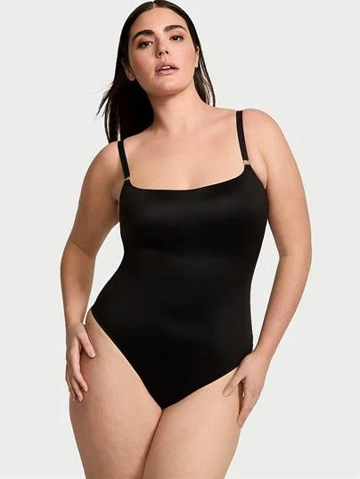 Feathersoft Essentials Hafif Dolgu Destekli Bodysuit ön görünüm