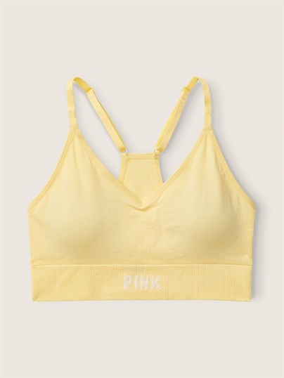 Pink Seamless Spor Sütyeni