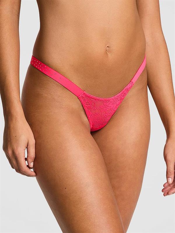 Pink Wink Bling Dantelli Mikro Tanga