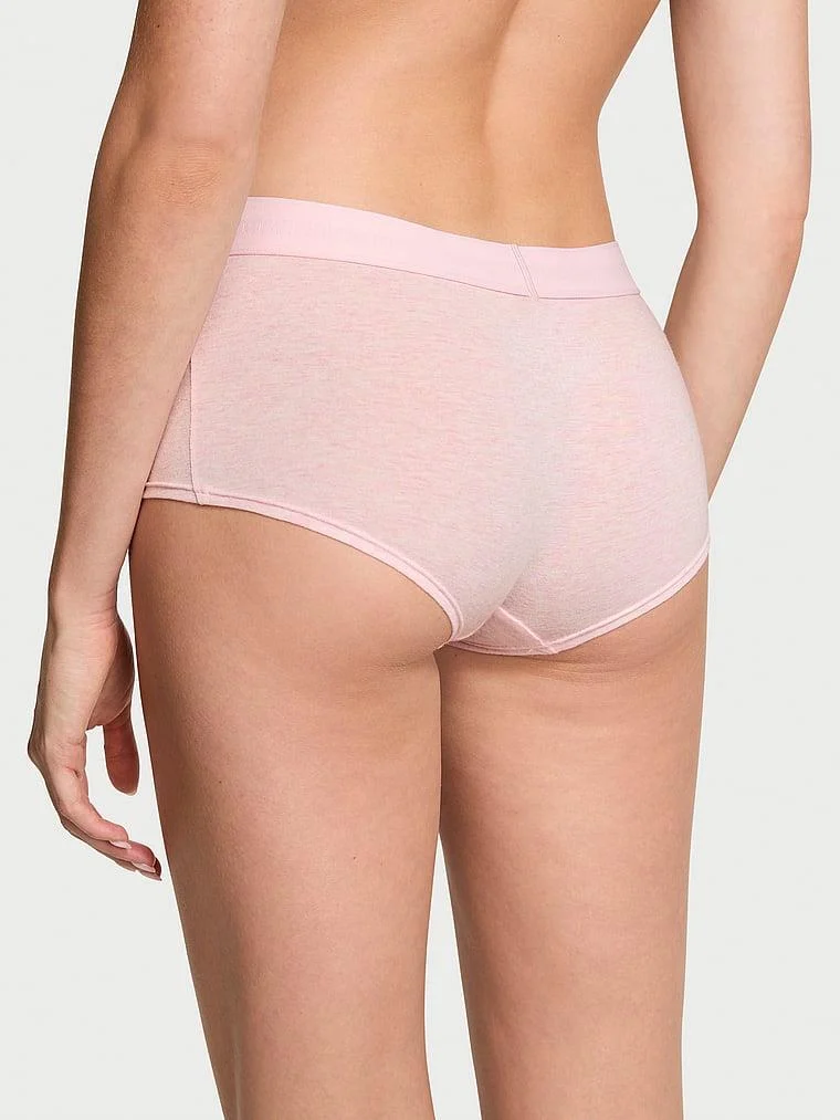 Logolu Pamuklu Boyshort Kulot arka görünüm