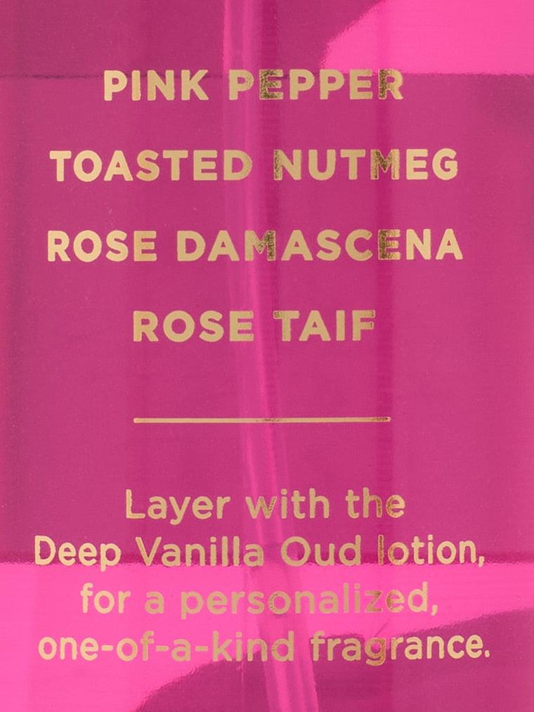Damask Rose Oud Vücut Spreyi arka görünümü