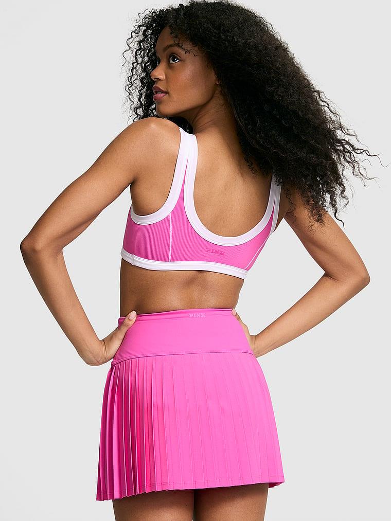 Pink The Wave Yumuşak Seamless Konturlu Sporcu Sütyeni arka görünümü