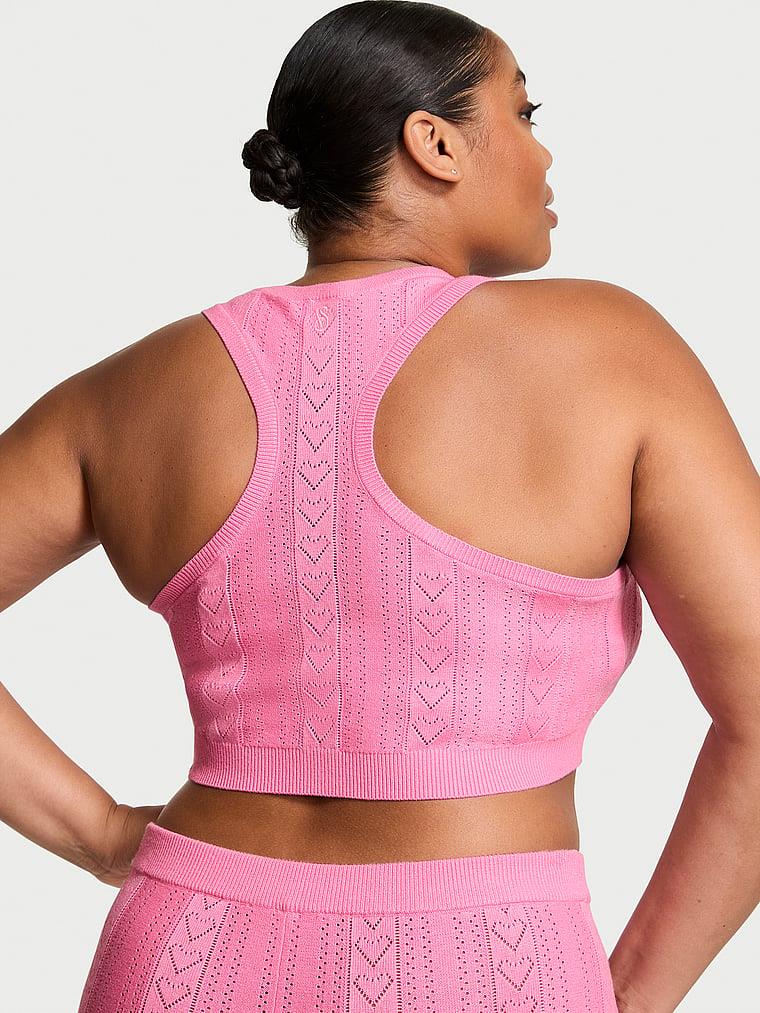 Luks Kalpli Pointelle Bralet arka görünümü