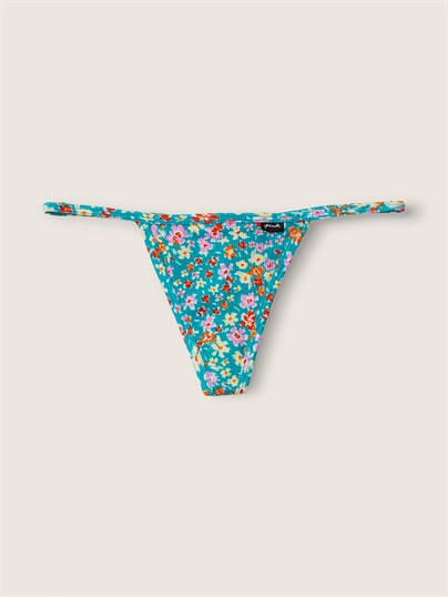 Pink Pamuk V String Kulot