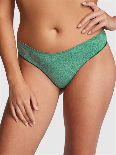 Pink Seamless Tanga Kulot ön görünüm