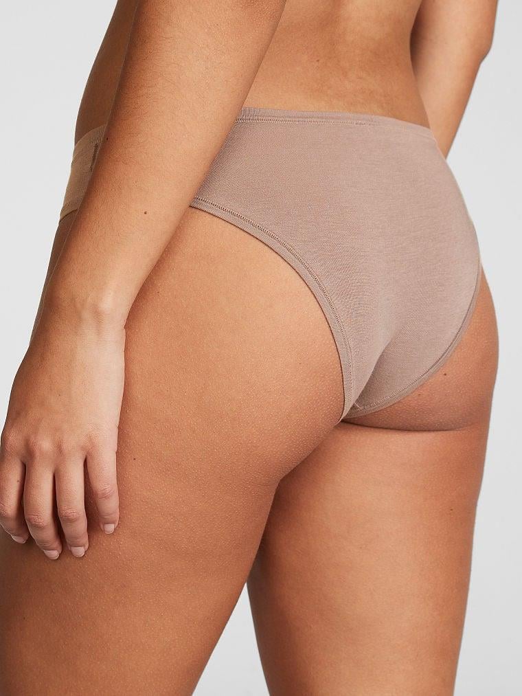 Pink Pamuklu Cheeky Kulot arka görünüm