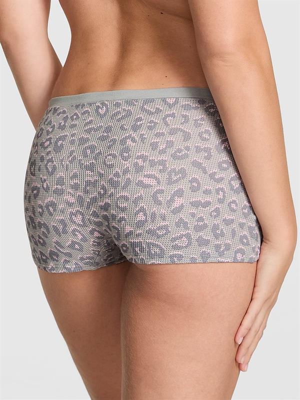 Pink Pamuklu Boyshort Kulot ön görünüm
