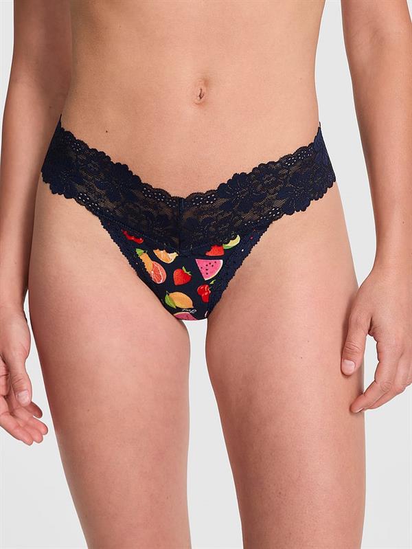 Pink Wink Dantel Kenarli Tanga