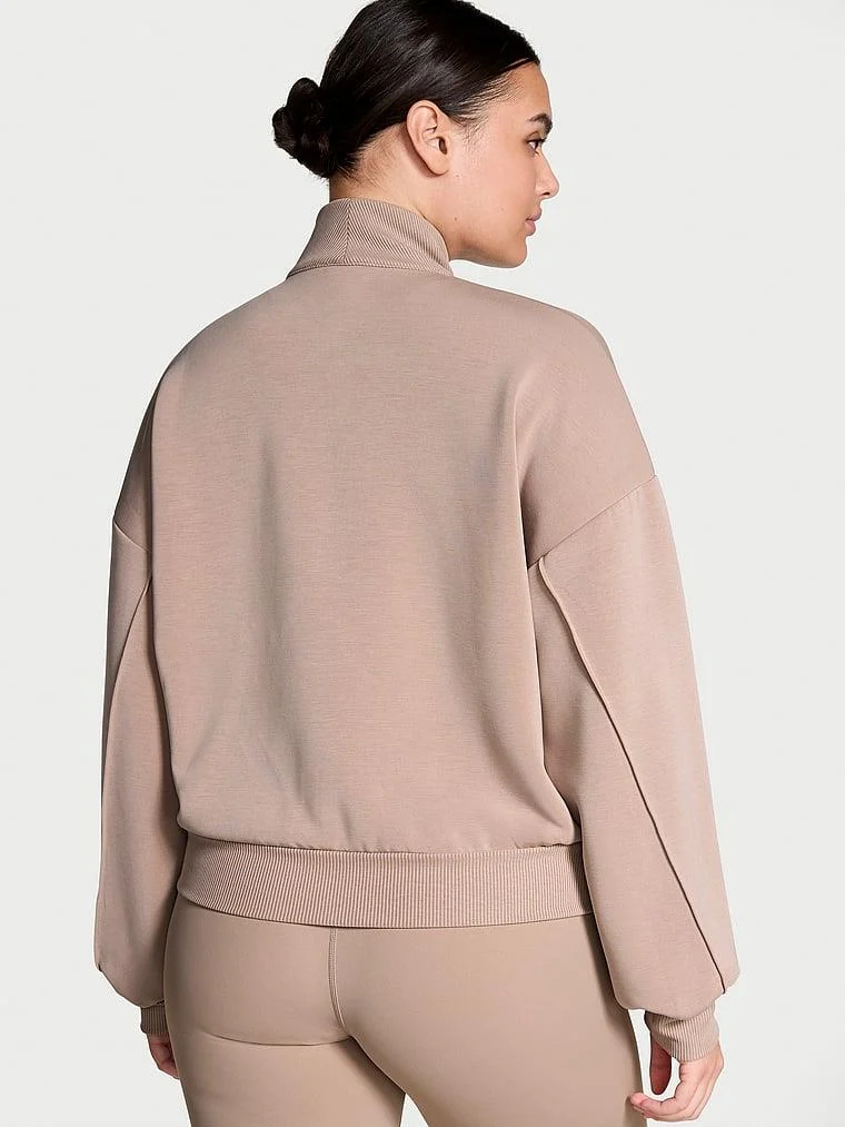 Yeni Stil! Vsx Featherweight Fermuarli Sweatshirt arka görünüm