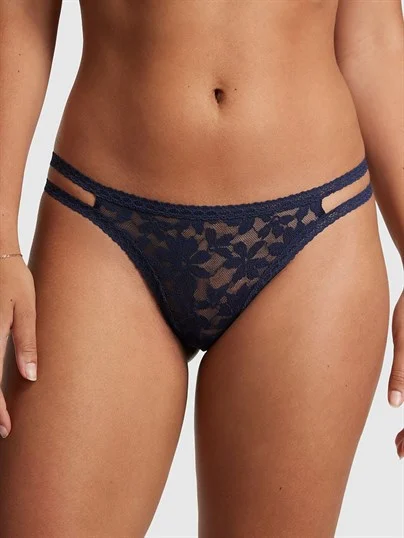 Pink Dantelli Askili Tanga