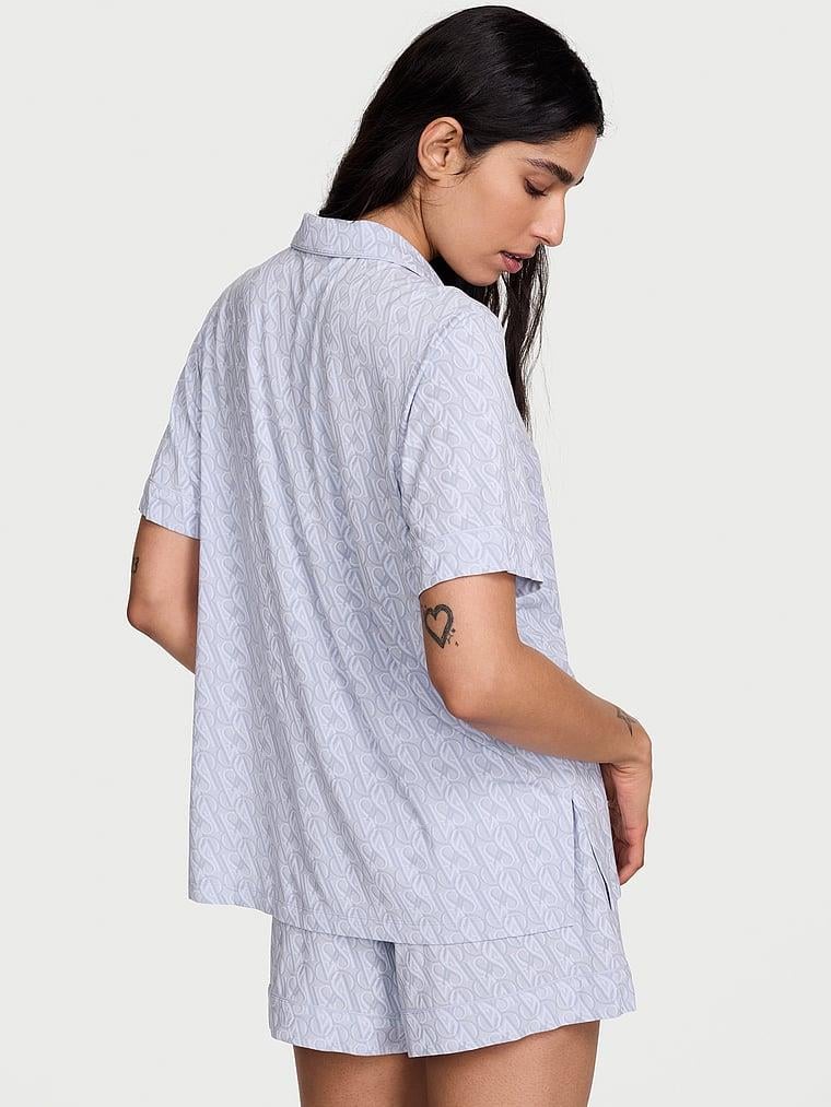 Modal Kısa Pijama Takimi arka görünümü