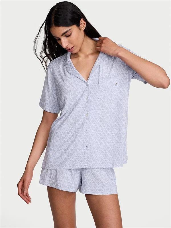 Modal Kısa Pijama Takimi ön görünüm