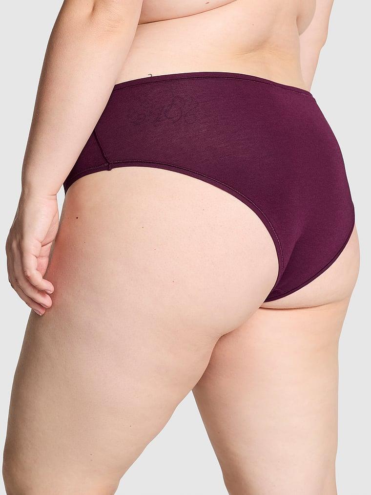 Pink Pamuklu Cheeky Kulot arka görünümü