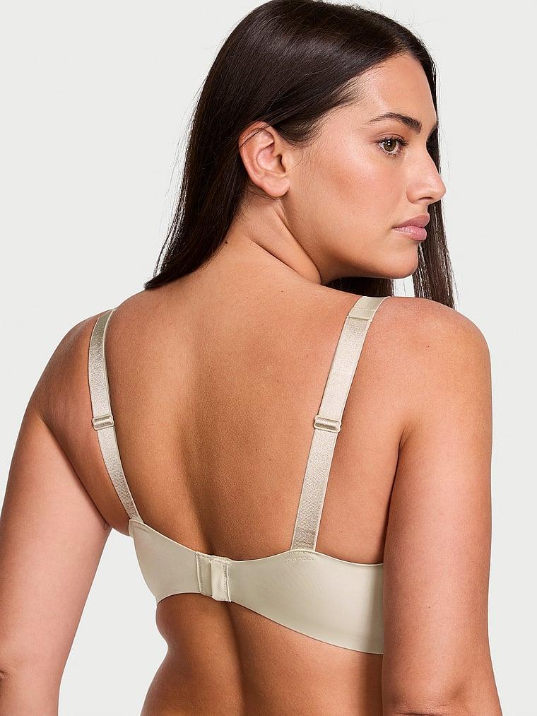 Bombshell 2 Beden Buyuk Gosteren Işıltılı Askili Push Up Sütyen arka görünümü