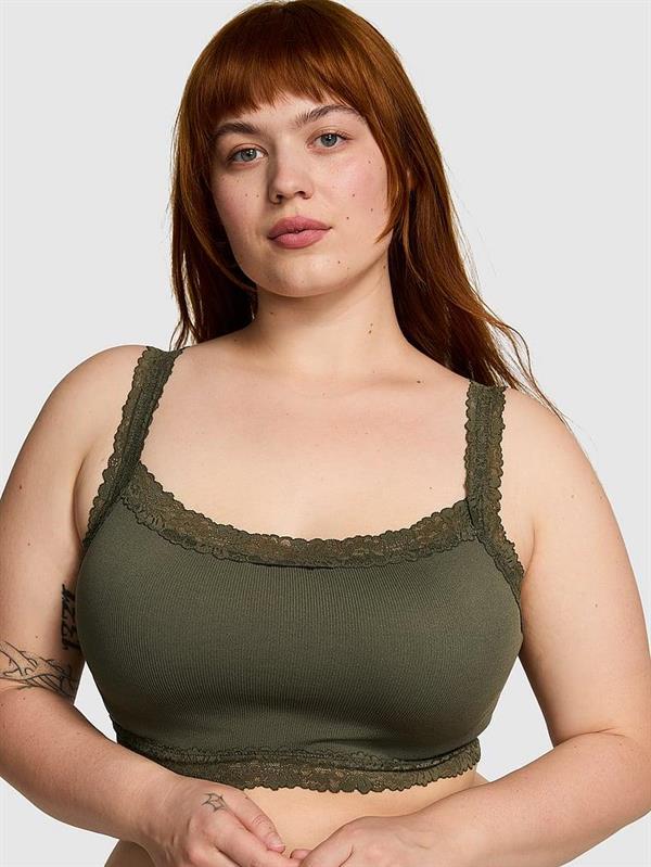 Pink Seamless Hafif Astarli Bralet
