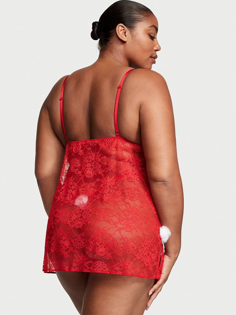 Flyaway Dantelli Babydoll Takimi arka görünüm