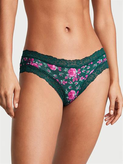Posey Beli Dantelli Pamuklu Cheeky Kulot
