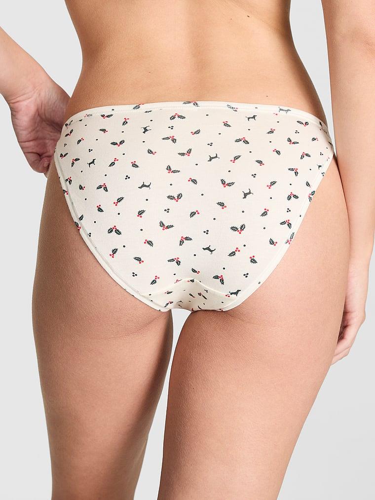 Pink Pamuklu Askili Bikini Kulot arka görünüm