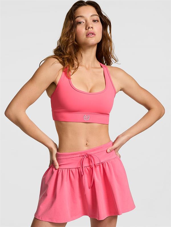 Pink Relay Racerback Sporcu Sütyeni ön görünüm