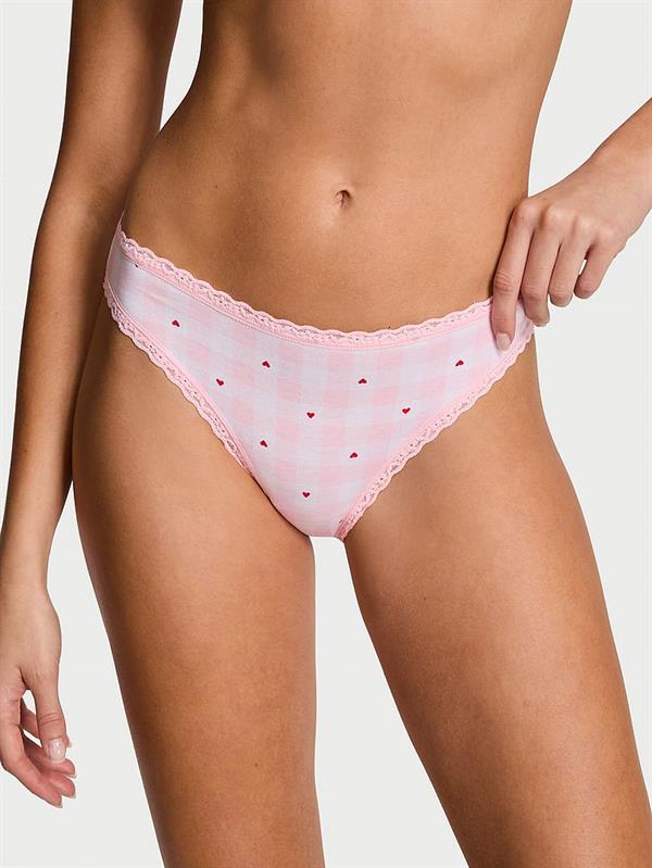 Dantelli Pamuklu Bikini Kulot