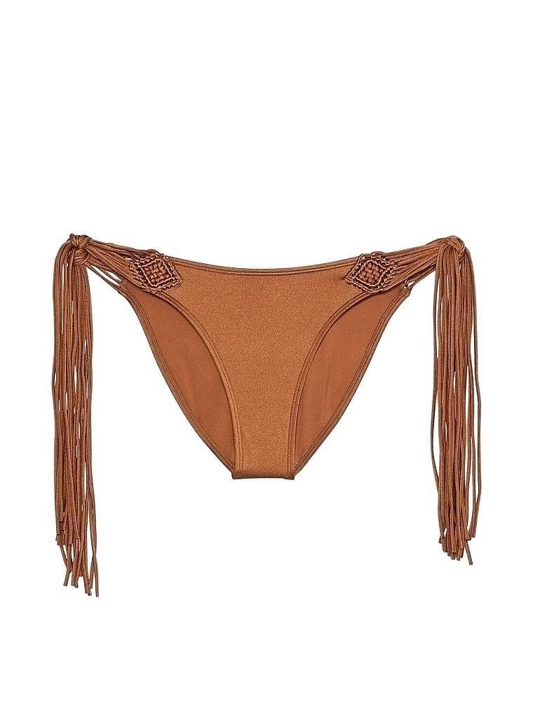 Makrome Puskullu Cheeky Bikini Alti arka görünümü