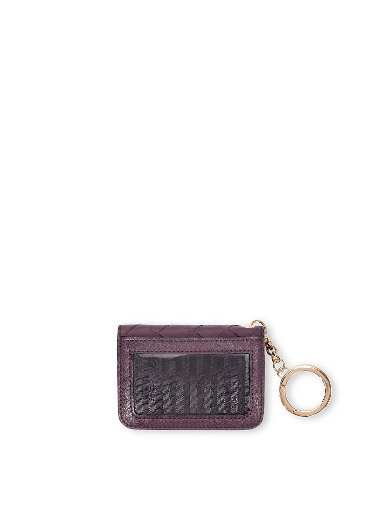 Black Violet Woven Katlanabilir Kartlik VS26520965 arka görünümü