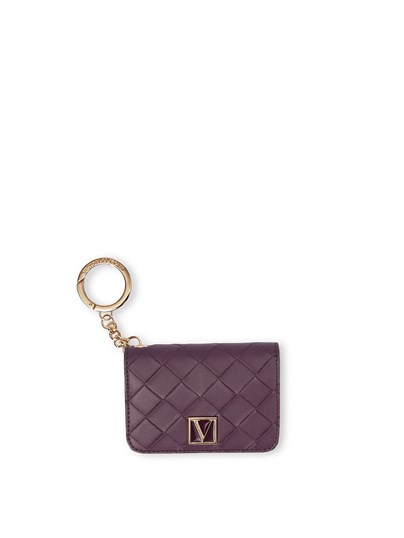 Black Violet Woven Katlanabilir Kartlik VS26520965