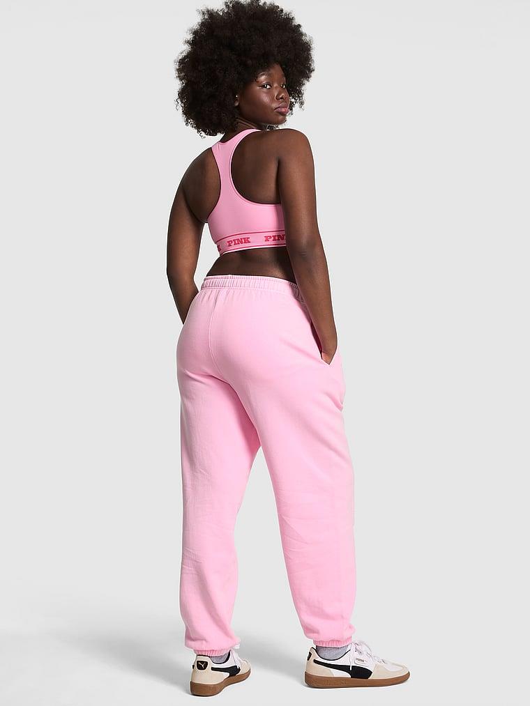 Pink Ivy Fleece Campus Sweatpants arka görünümü