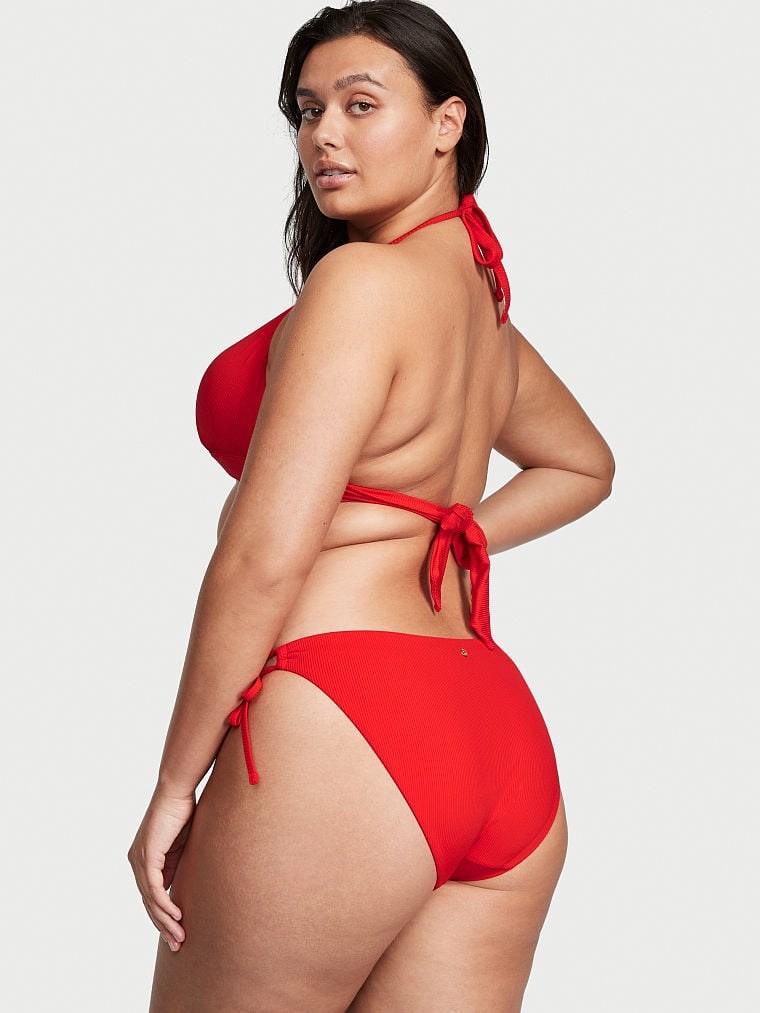 Yandan Cift Bagcikli Bikini Alti arka görünümü