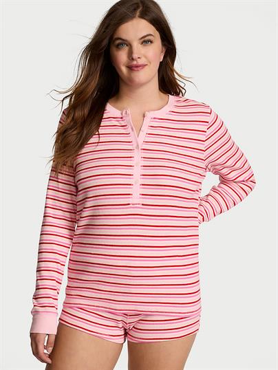 Termal Sortlu Pijama Takimi