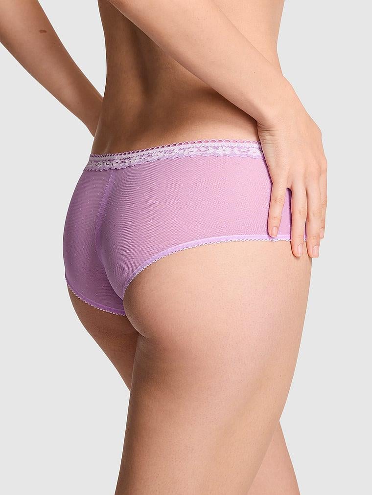 Pink Lazer Kesim Cheeky Kulot arka görünüm