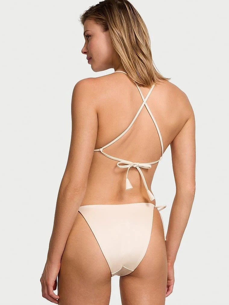 Rosette Işıltılı Ucgen Bikini Ustu arka görünüm