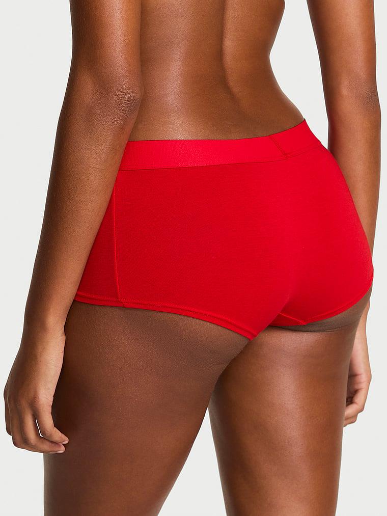 Işıltılı Logolu Boyshort Kulot arka görünümü