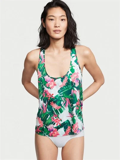 Saten Racerback Atlet