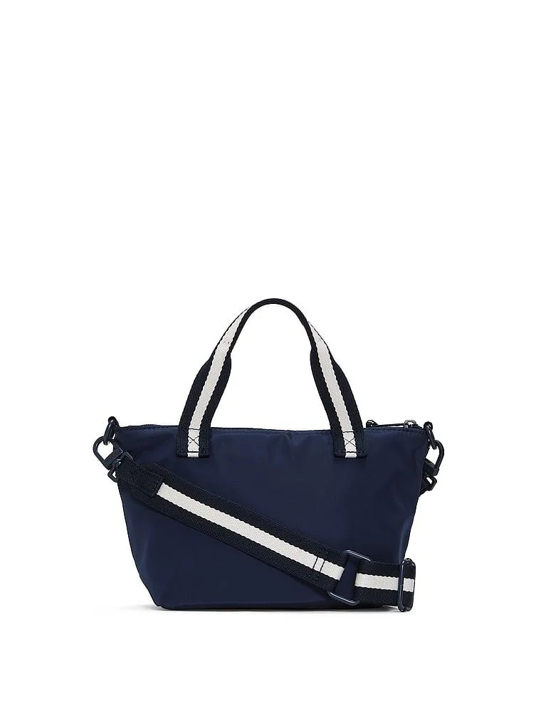 Pink Mini Capraz Tote Çanta arka görünüm