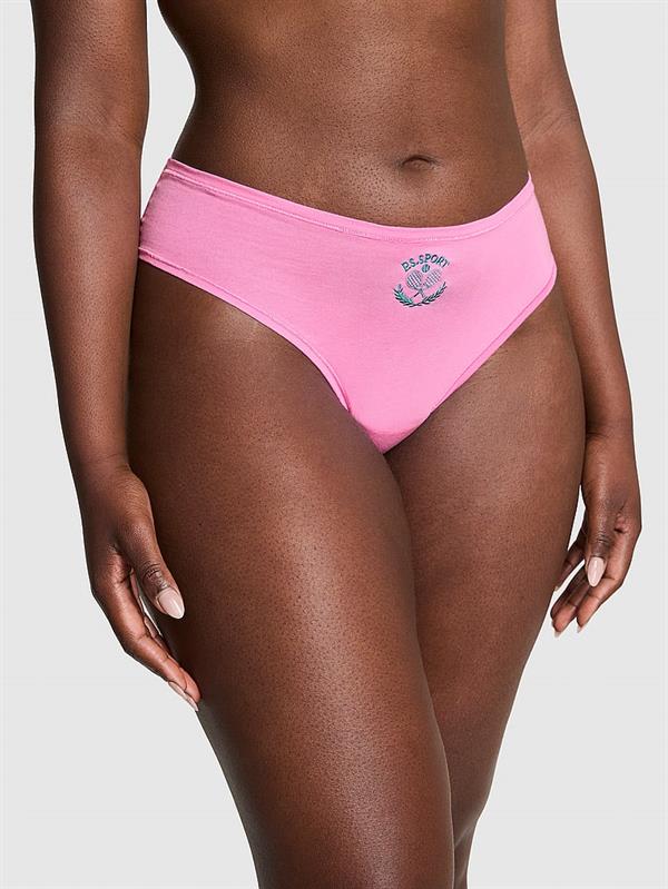 Pink Pamuklu Cheeky Kulot