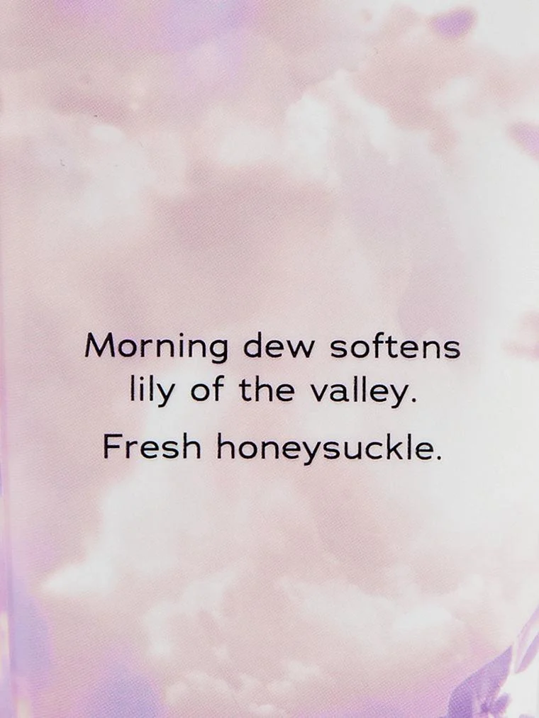 Floral Morning Dream Vücut Losyonu arka görünüm