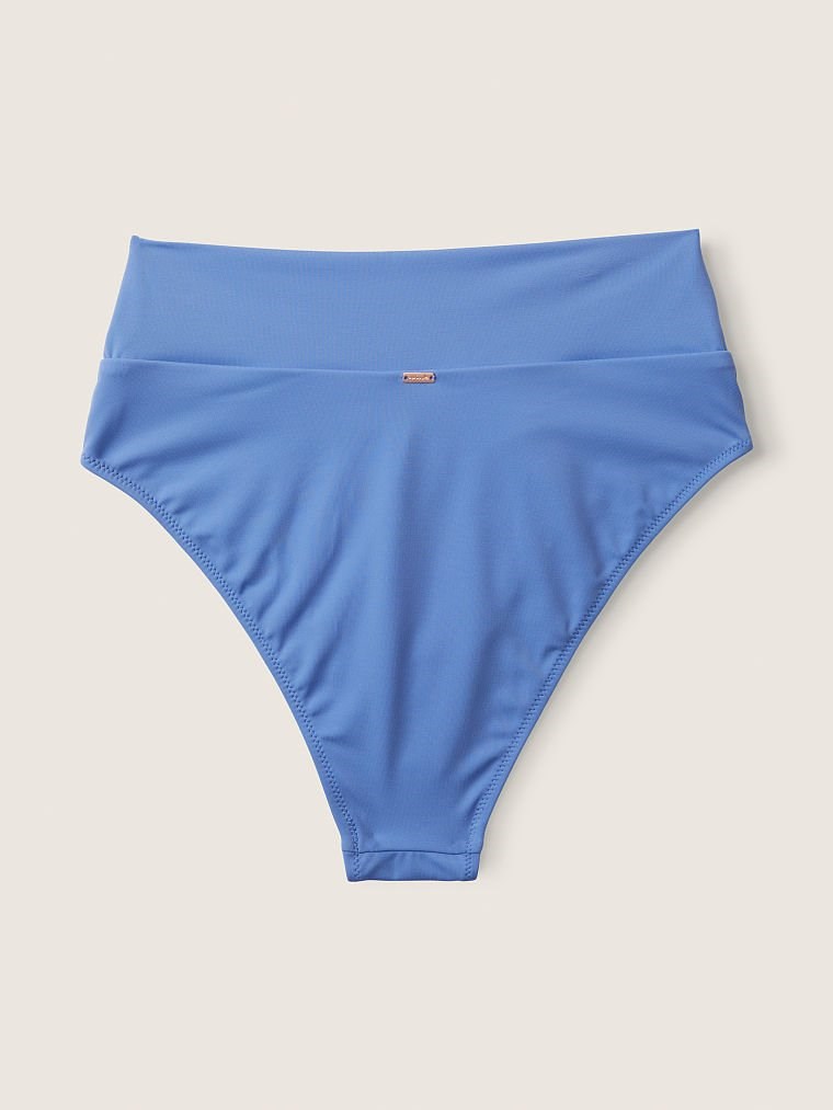 Pink Capraz Bel Bantli Yüksek Bel Bikini Alti arka görünümü